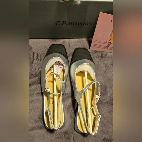 C. Paravano Women's Slingback Flats #647, 648, 649 - Picture 4 of 12